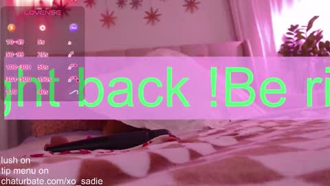 Snapshot of xo_sadie chatting on 02.02.26 Xo Sadie online show from 02.02.26