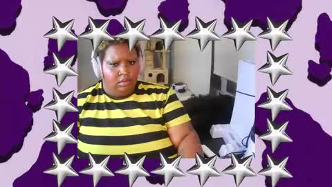 Snapshot of xxmoniquestarrxx chatting on 10.07.25 Thee Baddest BBW online show from 10.07.25