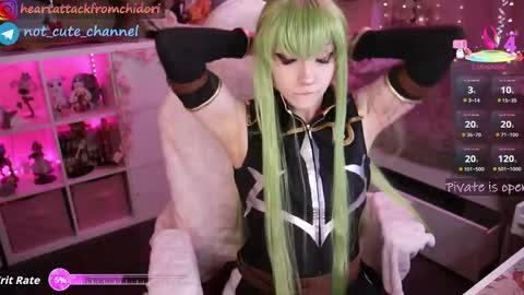 Snapshot of yourcutewaifu chatting on 09.23.25 Lina Fansly online show from 09.23.25