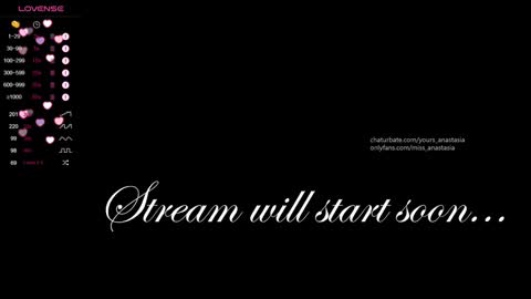 Anastasia online show from 01.03.25