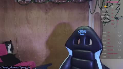 Snapshot of yuny_haruno chatting on 12.11.24 Haruno online show from 12.11.24