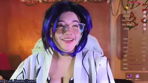 Snapshot of yuny_haruno chatting on 12.17.24 Haruno online show from 12.17.24