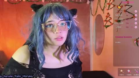 Snapshot of yuny_haruno chatting on 12.30.24 Haruno online show from 12.30.24