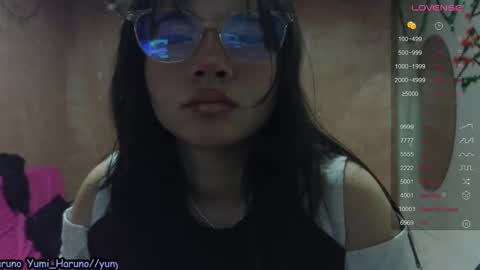 Snapshot of yuny_haruno chatting on 01.04.25 Haruno online show from 01.04.25