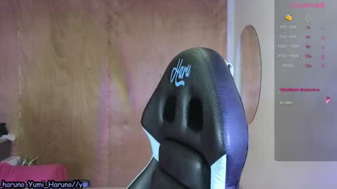 Snapshot of yuny_haruno chatting on 01.09.25 Haruno online show from 01.09.25