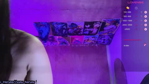 Snapshot of yuny_haruno chatting on 01.11.25 Haruno online show from 01.11.25