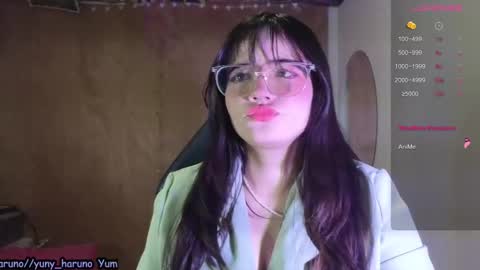 Snapshot of yuny_haruno chatting on 01.15.25 Haruno online show from 01.15.25