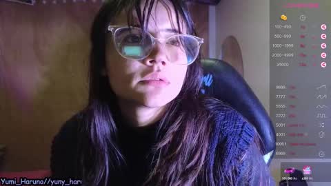 Snapshot of yuny_haruno chatting on 01.28.25 Haruno online show from 01.28.25
