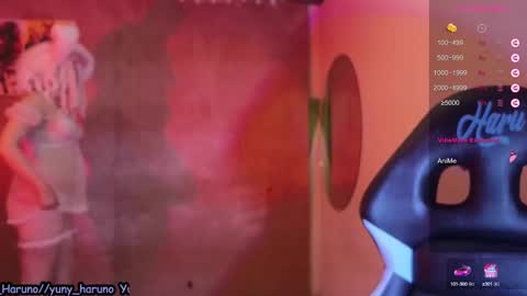 Snapshot of yuny_haruno chatting on 02.01.25 Haruno online show from 02.01.25