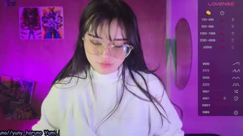 Snapshot of yuny_haruno chatting on 02.05.25 Haruno online show from 02.05.25