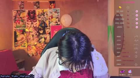 Snapshot of yuny_haruno chatting on 02.14.25 Haruno online show from 02.14.25