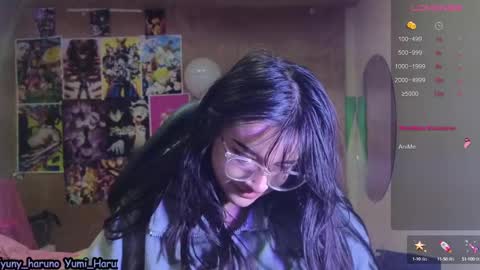 Snapshot of yuny_haruno chatting on 02.15.25 Haruno online show from 02.15.25