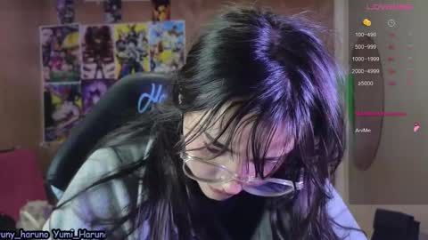Snapshot of yuny_haruno chatting on 02.19.25 Haruno online show from 02.19.25