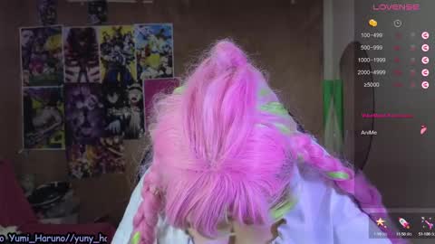 Snapshot of yuny_haruno chatting on 02.24.25 Haruno online show from 02.24.25