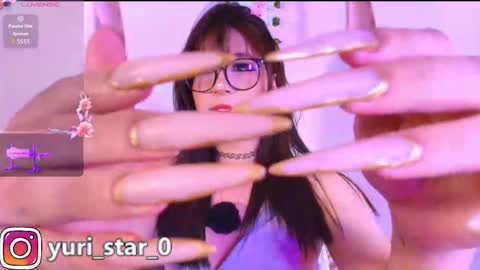 Snapshot of yuri_stars chatting on 10.23.25 Yuri Stars online show from 10.23.25