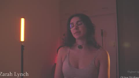 Snapshot of zarahlynch chatting on 02.18.26 Miss Lynch Next show 2911 online show from 02.18.26