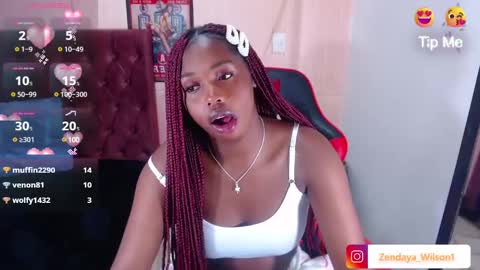 Snapshot of zendaya_wilson1 chatting on 02.23.25 Zendaya Wilson online show from 02.23.25