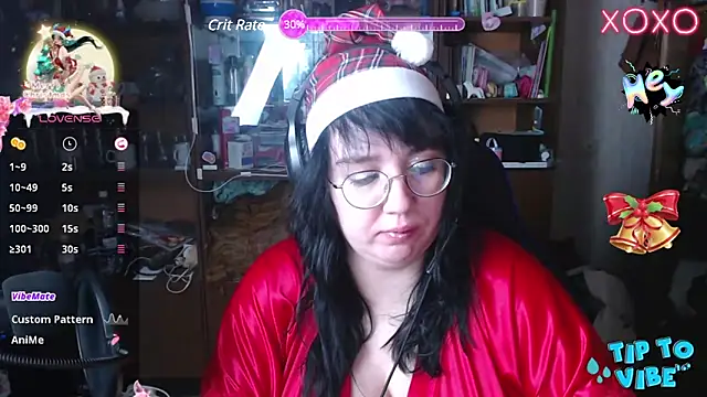 Snapshot of LeonaHarrison chatting on 12.26.24 LeonaHarrison online show from 12.26.24