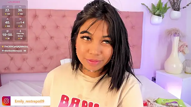 Emily restrepo online show from 02.13.25