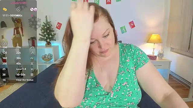 CutieGinger online show from 01.12.25