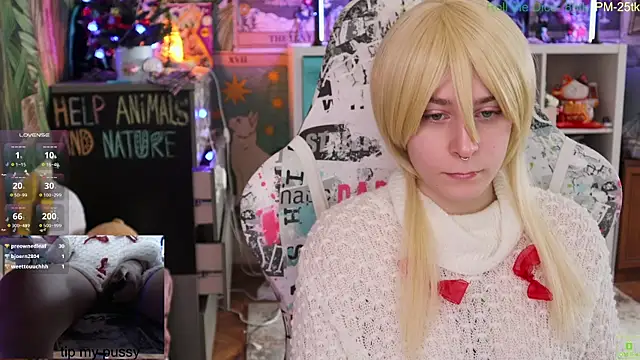 Snapshot of ShiroiFubuki chatting on 01.04.25 ShiroiFubuki online show from 01.04.25