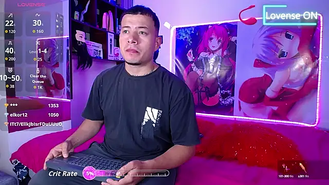 Snapshot of AntonellaAndMao chatting on 09.28.25 AntonellaAndMao online show from 09.28.25