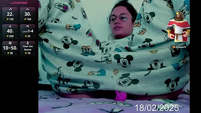 lady hana28 online show from 02.18.25