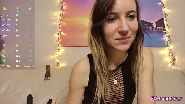 Lexa del mar online show from 12.06.24