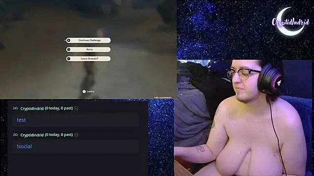 CryptidIndrid online show from 12.20.24