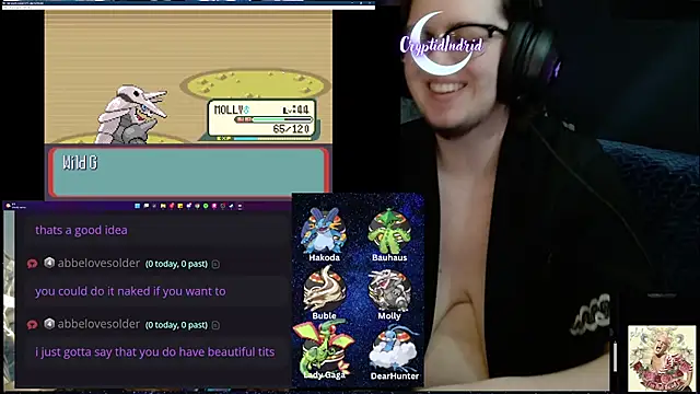 CryptidIndrid online show from 12.31.24