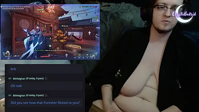 CryptidIndrid online show from 01.01.25