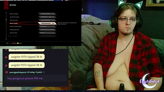 CryptidIndrid online show from 01.05.25