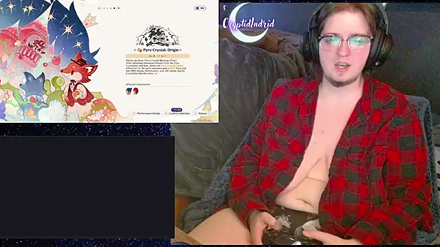 CryptidIndrid online show from 01.15.25