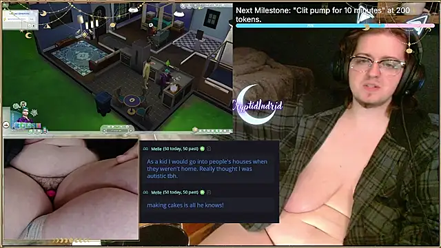 CryptidIndrid online show from 02.03.25