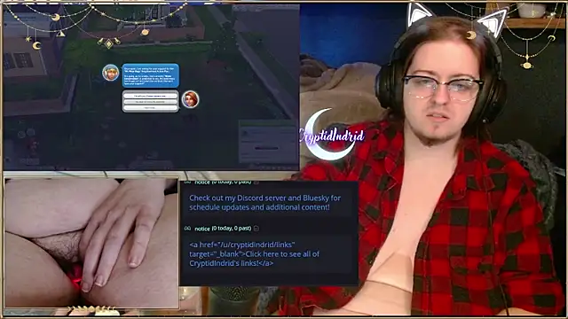 CryptidIndrid online show from 02.05.25