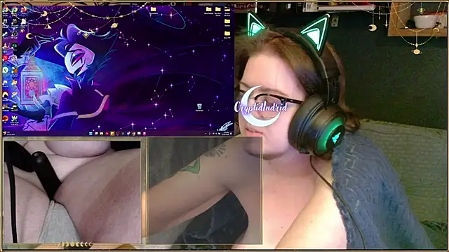 CryptidIndrid online show from 02.11.25