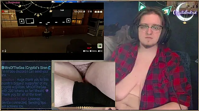 CryptidIndrid online show from 02.15.25