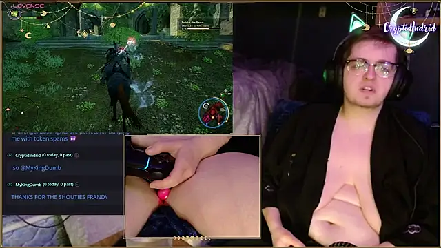 CryptidIndrid online show from 02.22.25