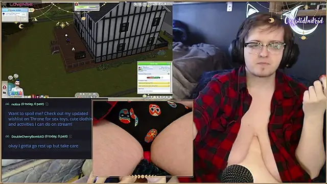 CryptidIndrid online show from 02.22.25