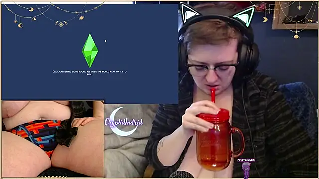 CryptidIndrid online show from 03.12.25