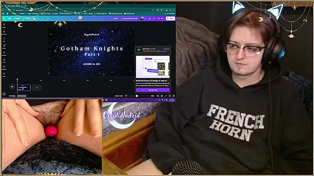 CryptidIndrid online show from 03.14.25