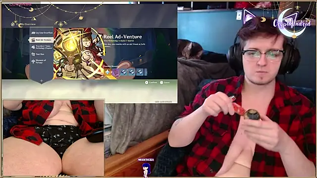 CryptidIndrid online show from 03.19.25