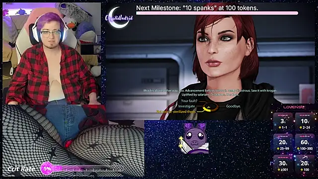 CryptidIndrid online show from 09.27.25