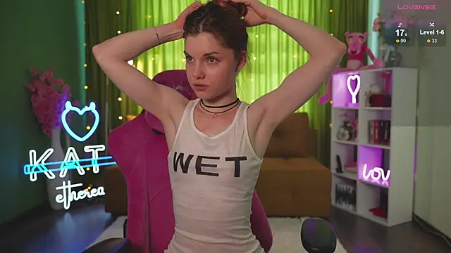 Katy  Ethereal online show from 03.08.25