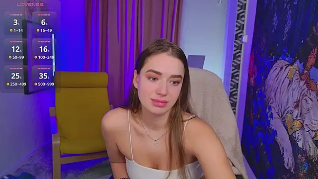 Snapshot of LovelyJessie chatting on 01.20.25 LovelyJessie online show from 01.20.25