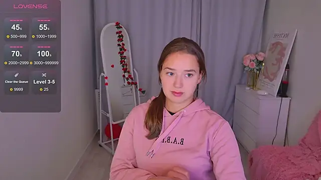 Snapshot of LovelyJessie chatting on 02.28.26 LovelyJessie online show from 02.28.26