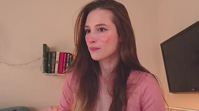 Snapshot of NeonShine chatting on 02.14.25 NeonShine online show from 02.14.25