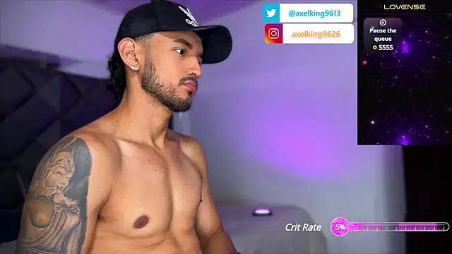 AxelKing1326 online show from 01.25.25