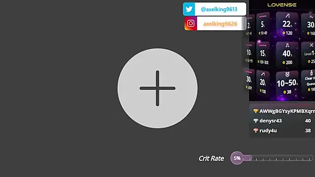 AxelKing1326 online show from 02.04.25