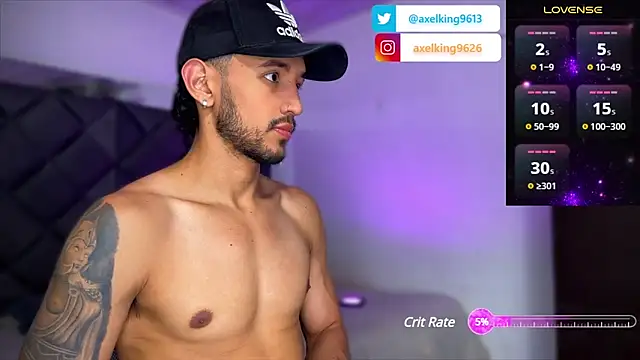 AxelKing1326 online show from 02.07.25
